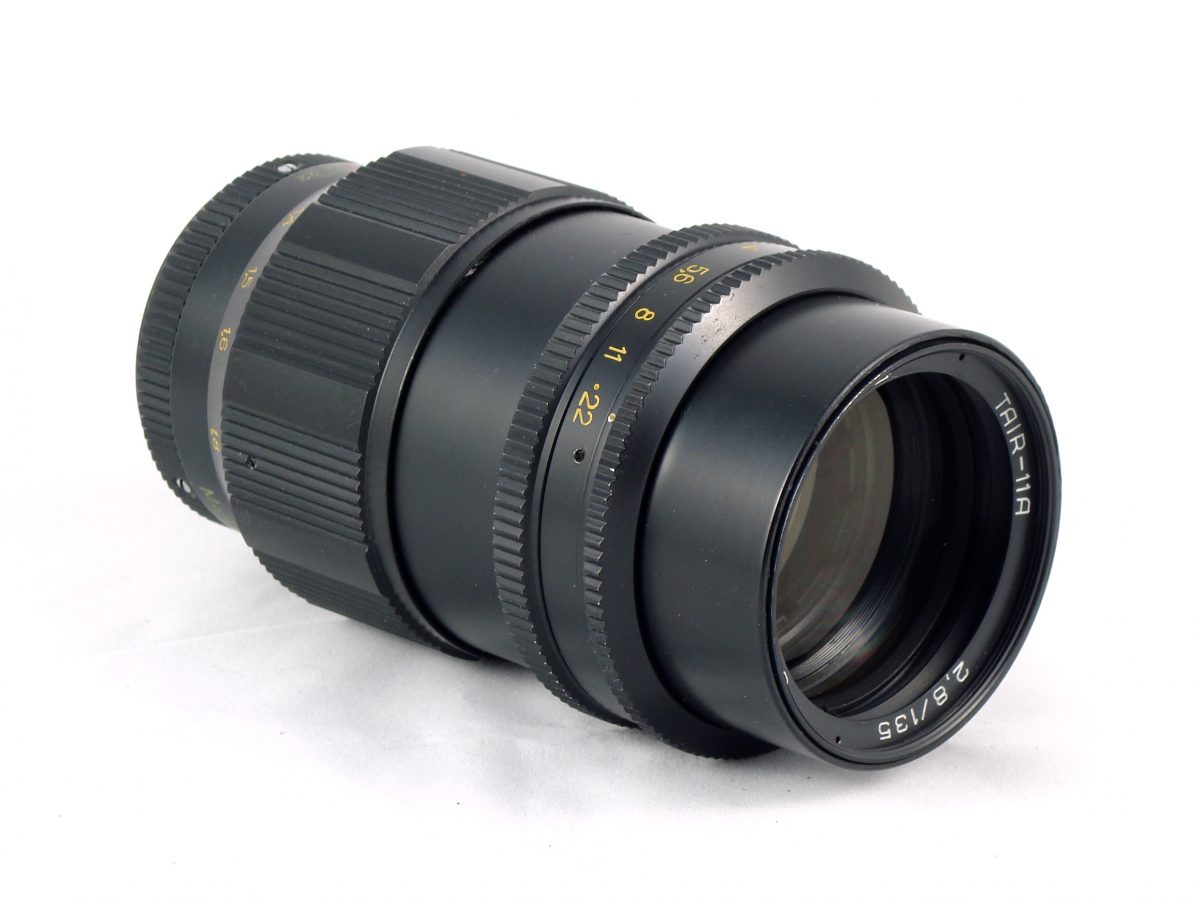 A lens – the KMZ Tair-11A 135mm f/2.8